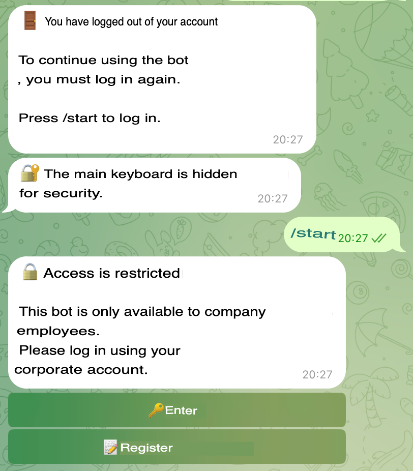 Team reports view — seeing colleagues' updates